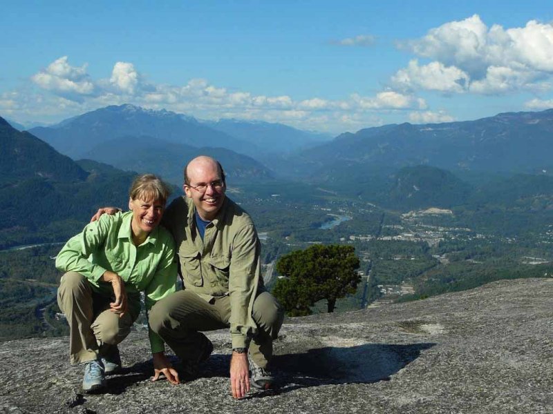 Barb and Greg on the Chief