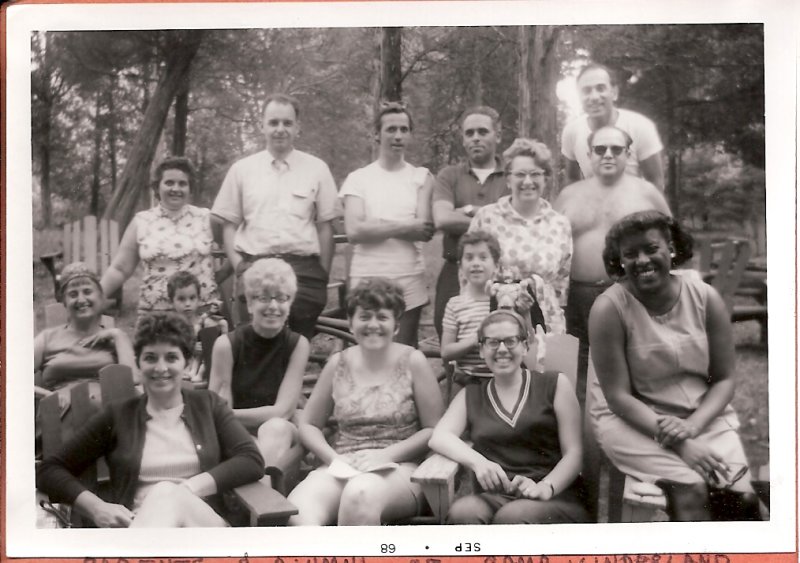 Parents & Staff, Labor Day Weekend 1968. E Suller, M, F & D Simon, F & M Itzkowitz, H & R Holtzman, P Loeb & Others.jpg