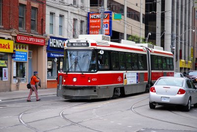 The 501 Streetcar Toronto