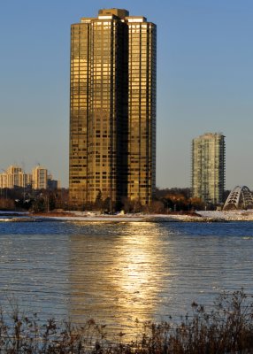 Palace Pier across Humber Bay