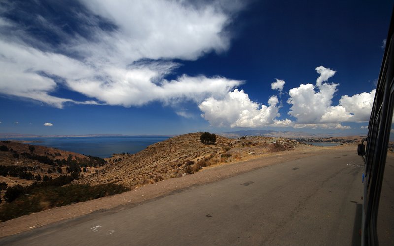 Around Titicaca on Copacabana Peninsula
