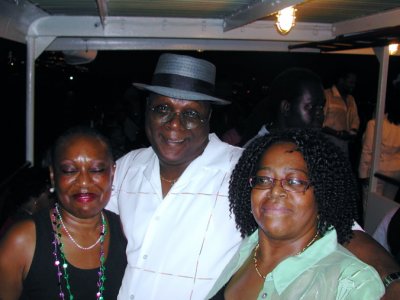 Anna, Charlie (Chu) Underwood, and Yvonne Williams (Herbie and Earl's sister)