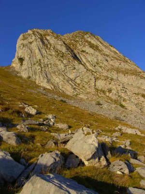 Rocher d'Aran, versant Est