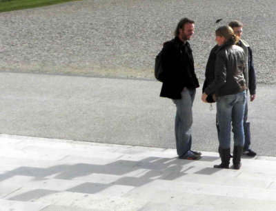 Sur l'Esplanade des Invalides