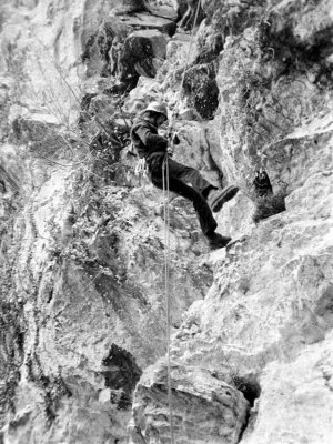 Anfoy en rappel