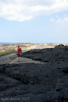 The Big Island: No car is going down this road