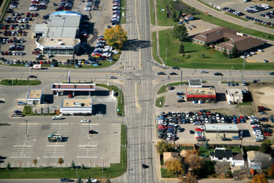 Looking West on Highway 13