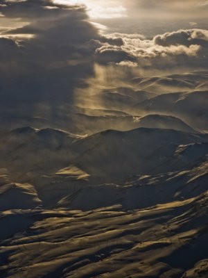 Afternoon sun over the HinduKush