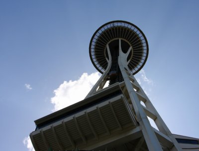 Space Needle - view from below