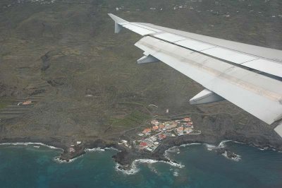 Arriving to La Palma (Canarias)