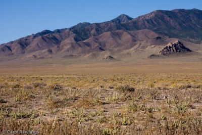 Extraterrestrial Highway between Warm Springs and Caliente, Nevada