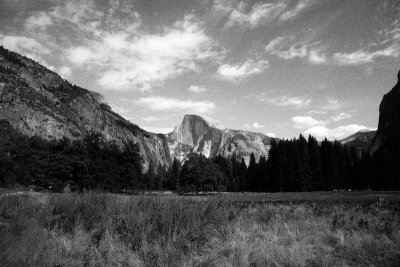 Half Dome from Ahwahnee Meadow