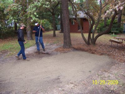 Tree Work - October 2009 - 213 Langley Lane, Manteo, NC