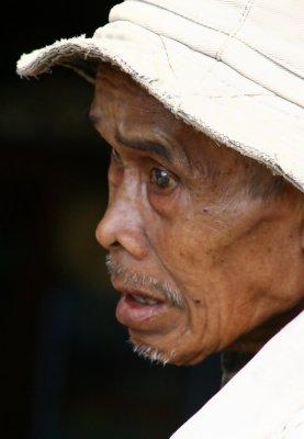 Old Man at Bogor Permai Restaurant