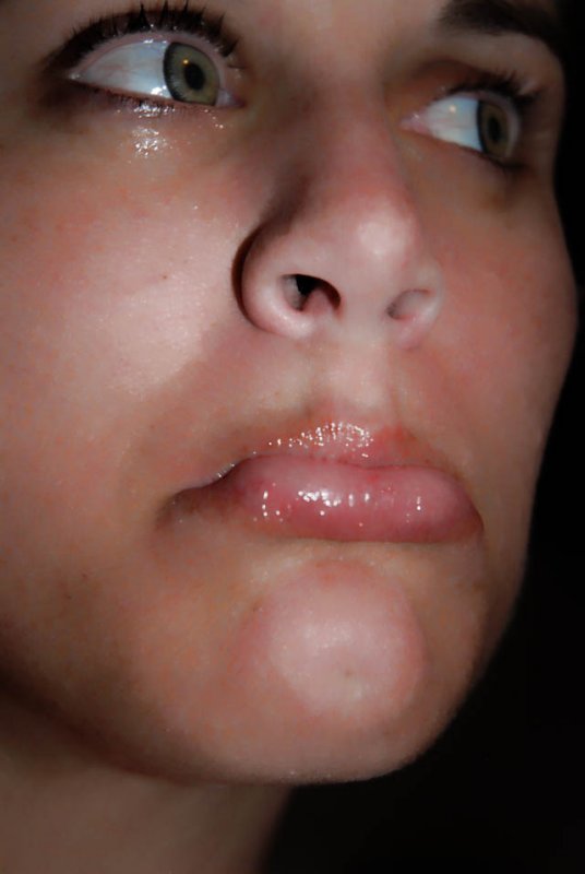 not quite a pout...