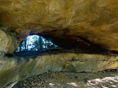 Smaller arch just to the north of Sand Gap Arch