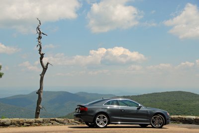 2009 Audi S5 at Shenandoah National Park, Va