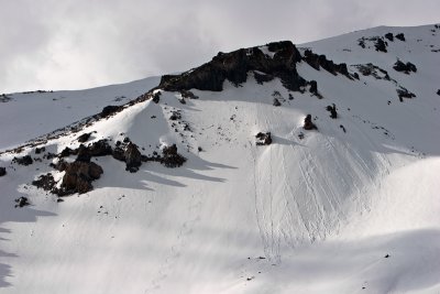 Ski Trails and Avalanche - Wider View-4842