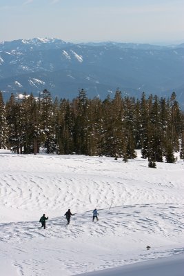 Line of Snowshoers- Valley in Background(2)-5889