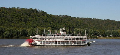 'Natchez' out of New Orleans cruising to Tall Stacks