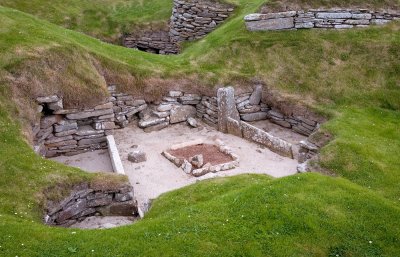 Early period house, Skara Brae (7/27/08)