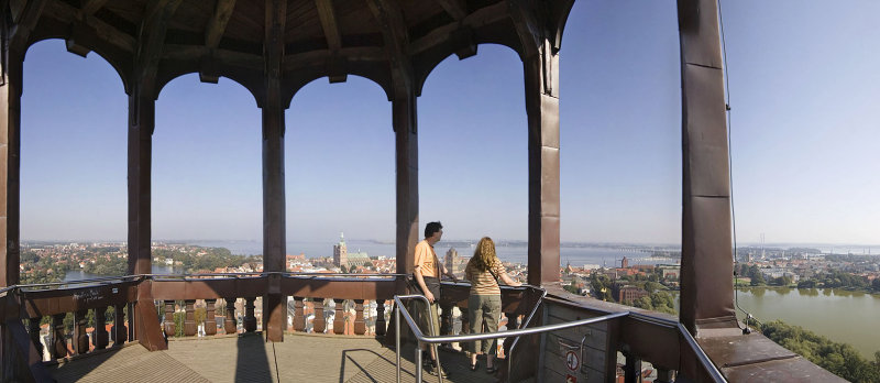 View from Marienkirche, Stralsund