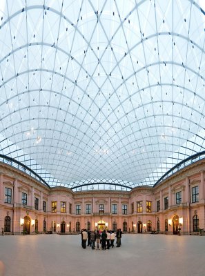 Lichthof - the roof