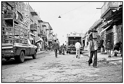 796 - Jerusalem's Mahne Yehuda street in 1986