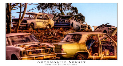 Automobile Sunset, Balkuling, W.A.