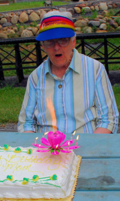 birthday candles with music