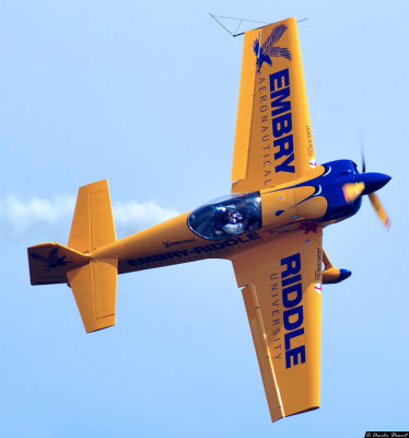 Matt Chapman in the Embry-Riddle Eagle 580