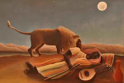 Henri Rousseau : The Sleeping Gypsy - 1897