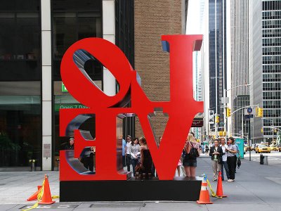 LOVE Sculpture: Robert Indiana - 1966