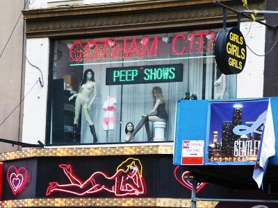 Gotham City Peep Show Parlor