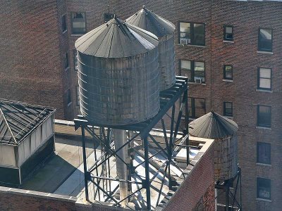 New York - Rooftop Water tanks
