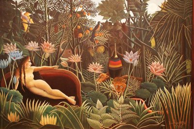 Henri Rousseau : The Dream - 1910