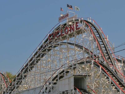 CYCLONE -  Coney Island's Historic Wooden Roller Coaster 1927