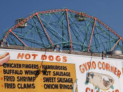 Hot Dogs at Gyro Corner