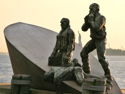 Merchant Mariners Memorial at Battery Park