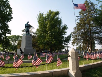 Soldiers Circle at Prospect Hill Cemetery in York, PA 2007 Memorial Day