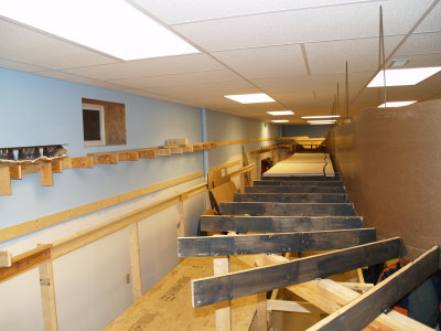 Another view looking towards the bathroom and entrance. The approach to Lumberton would be on the right.
