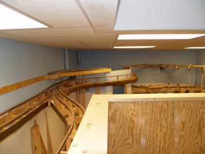 View looking towards bathroom corner.