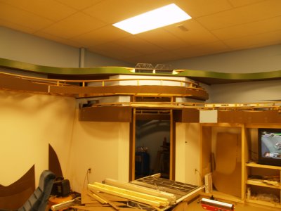 A direct view of the bathroom from the main level.