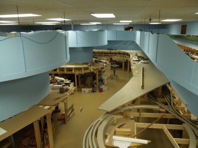 View from landing of lower deck.