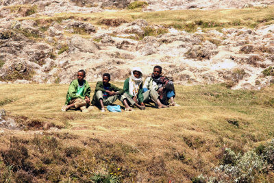 Road near Debre Birhan Ankober Ethiopia Nov 2007. Photo Stefan © Lithner