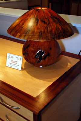 Fine woodworking display