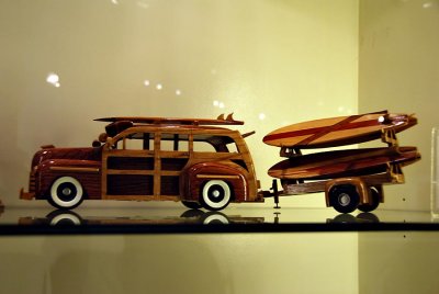 Fine woodworking display