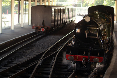 Steam Engine at Hythe Station