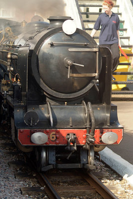 Steam Engine at Station