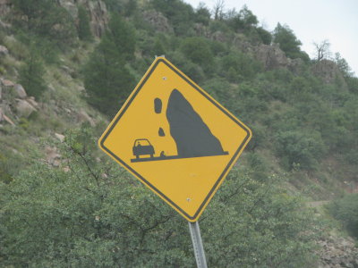 Not too many signs like this near Fargo - AZ-NM border along Blue river IMG_1393.JPG